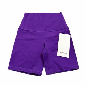 NWT Lululemon Align High-Rise Short 6" (College Purple) Size 2